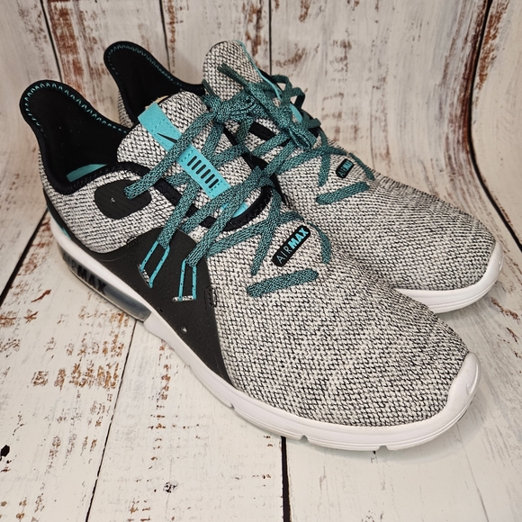 Nike Other - Nike Air Max Sequent 3 / Mens Size 10.5 / Colorway - Gray & Green